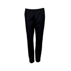 Women's Black Pull On Straight Pants Size S Klaveli NWT